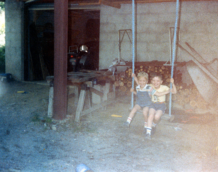 85-08-00, 04, Michael and Brian, Dingman Ferry, PA