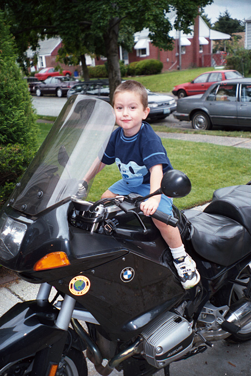 00-09-24, 22, Mikey on Motorcycle