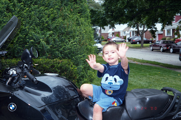 00-09-24, 27, Mikey on Motorcycle