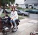 00-09-24b, 01, Linda and Mikey on Motorcycle