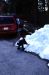 01-04-13, 02, Mikey in Snow, Turtle Back Zoo