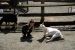 01-04-13, 20, Mikey with Goat, Turtle Back Zoo