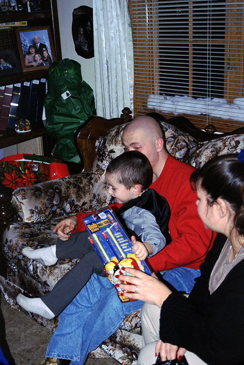 01-12-25, 08, Christmas, Mikey, Michael and Lisa, SB, NJ