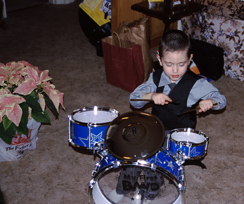01-12-25, 23, Christmas, Mikey & his Drums, Saddle Brook, NJ