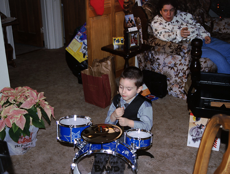 01-12-25, 24, Christmas, Mikey & his Drums, Saddle Brook, NJ