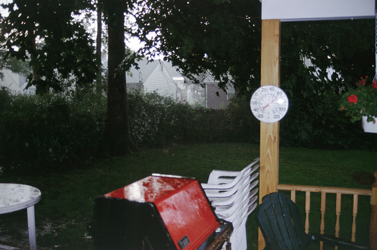 02-06-20, 02, Rain, Porch, Saddle Brook, NJ
