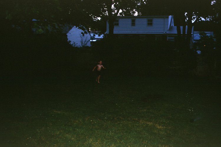 02-07-16, 18, Mikey running in sprinklers, SB, NJ