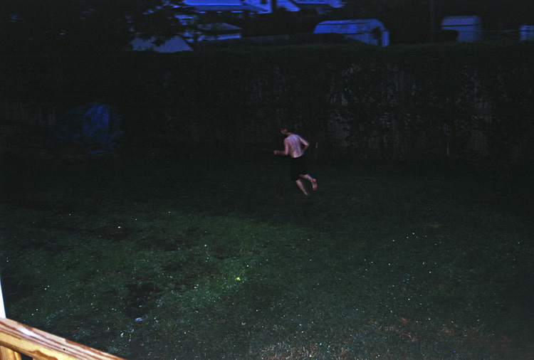 02-07-16, 19, Mikey running in sprinklers, SB, NJ