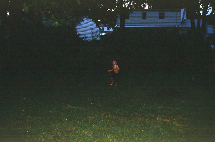 02-07-16, 20, Mikey running in sprinklers, SB, NJ