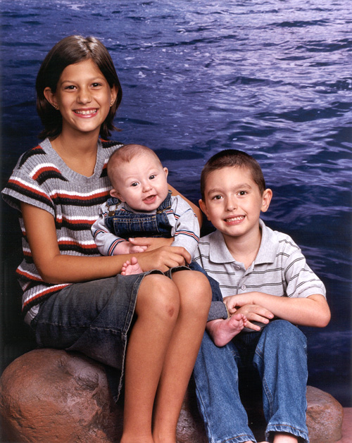 03-08-27, 02, Andrea, Connor, and Mikey