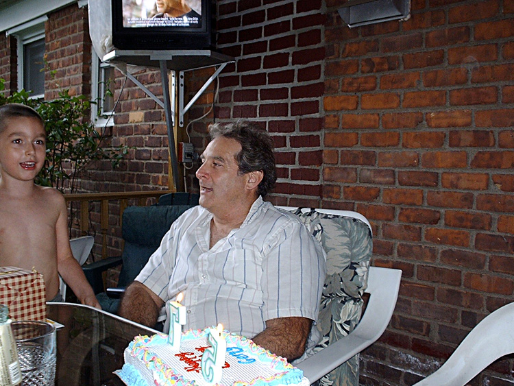03-08-30, 01, Mikey and Gerry, Gerry's Birthday