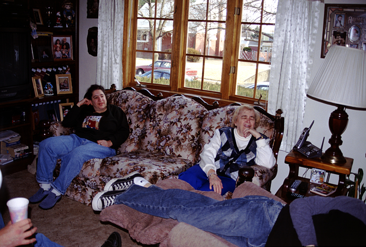 04-02-29, 02, Karen and Grandma, Connor's Brithday