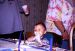 04-02-29, 53, Connor eating cake, Connor's Birthday