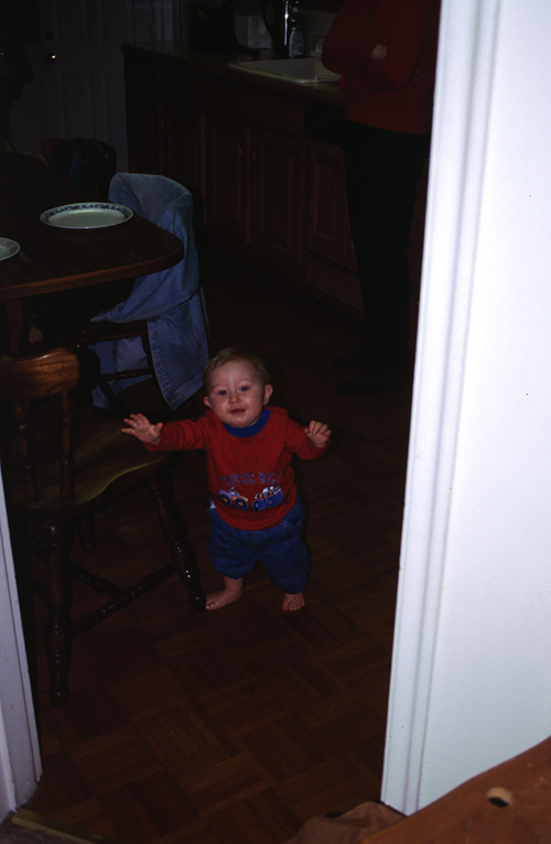 04-04-15, 03, Connor Walking