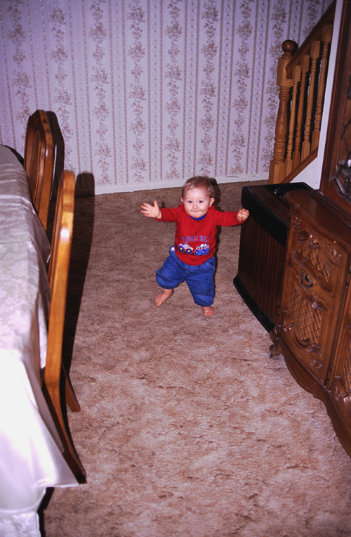 04-04-15, 06, Connor Walking