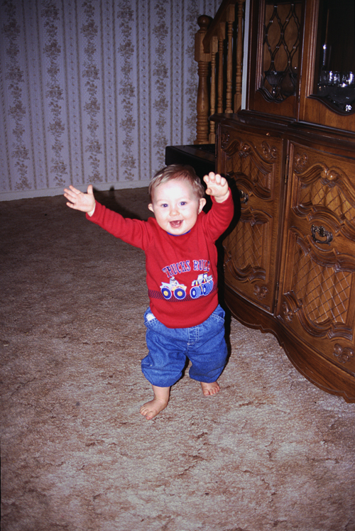 04-04-15, 07, Connor Walking