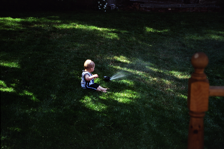 04-05-15, 10, Connor in Sprinklers