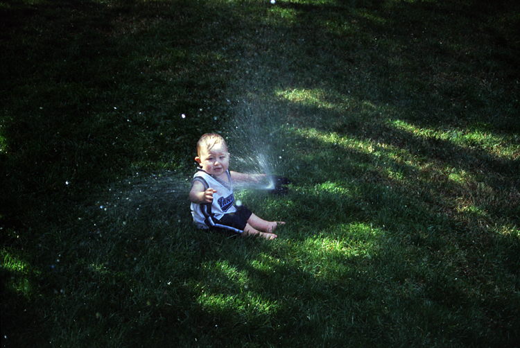 04-05-15, 12, Connor in Sprinklers