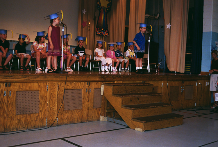 04-06-15, 15, Mikey during Kindergarten Graduation