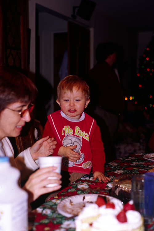 04-12-25, 43, Connor and Linda, Christmas, Saddle Brook NJ