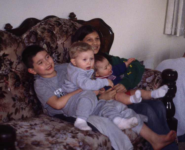 05-02-26, 23, Michael, Connor, Kaitlyn and Andrea, Connor's 2nd Birthday