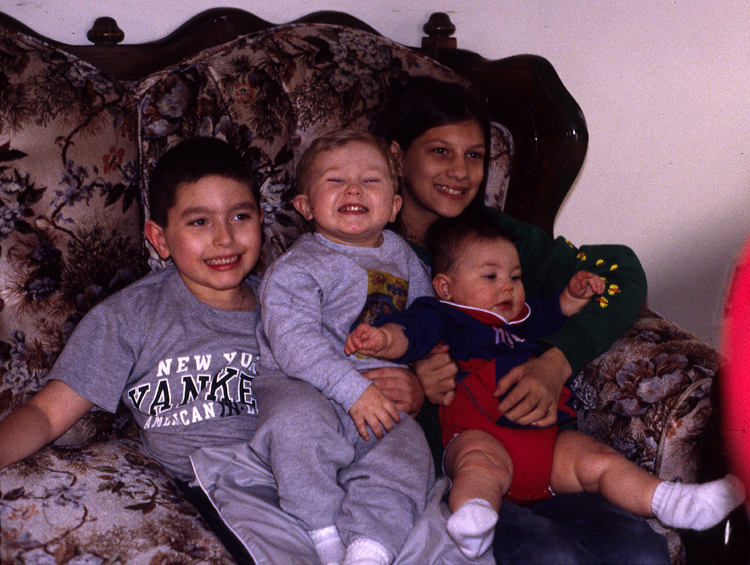 05-02-26, 25, Michael, Connor, Kaitlyn and Andrea, Connor's 2nd Birthday