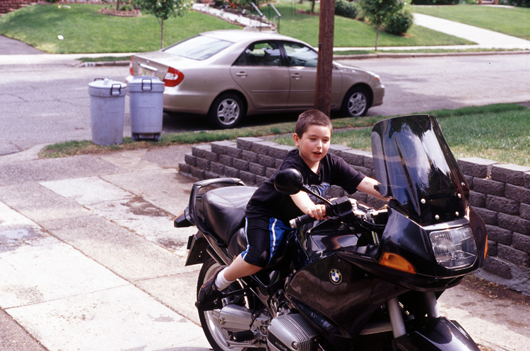05-05-30, 24, Mikey on Bike, Saddle Brook, NJ