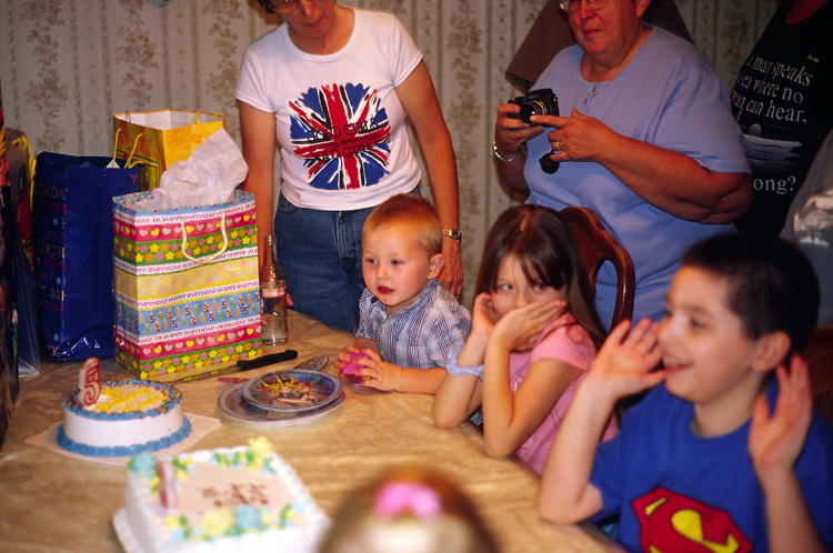 05-09-18, 03, Linda, Connor, Janisa, Janice and Mikey, Mikey's Birthday