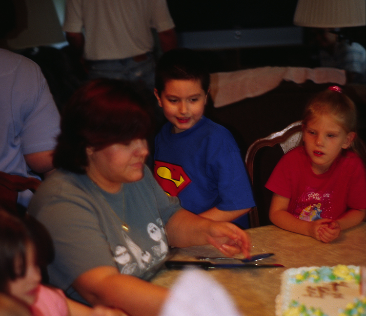 05-09-18, 04, Lisa, Mikey and Briana, Mikey's Birthday