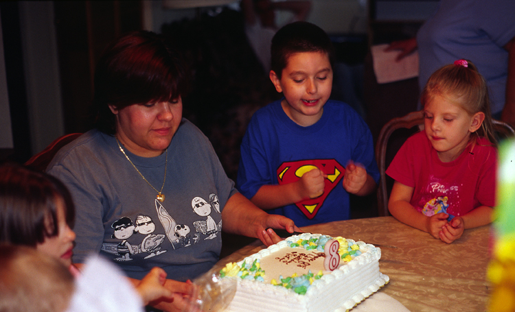 05-09-18, 05, Janisa, Lisa, Mikey and Briana, Mikey's Birthday