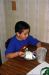 05-09-18, 06, Mikey eating cake, Mikey's Birthday