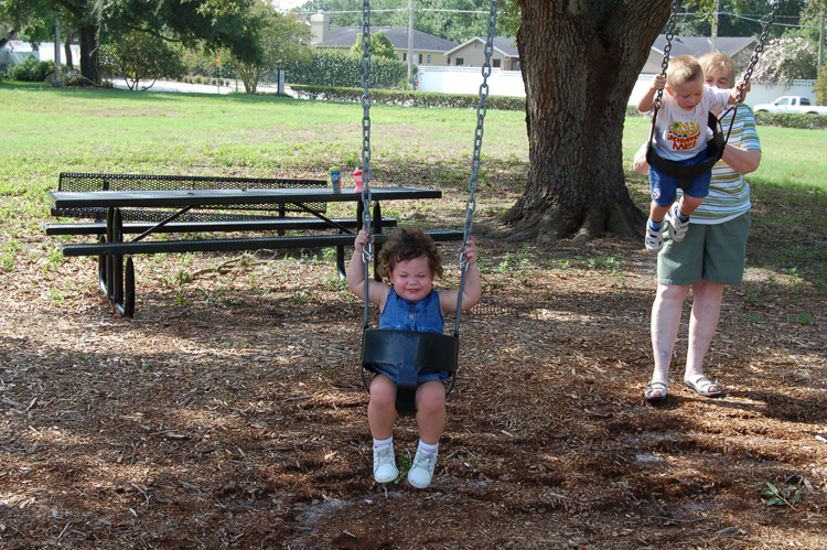 06-06-14, 032, Kaitlyn, Grandma, Connor,  Fla
