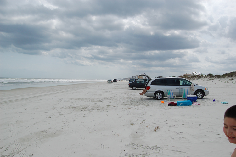 07-02-25, 001, South along beach, New Smyrna Beach, FL