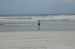07-02-25, 003, Mikey going in, New Smyrna Beach, FL