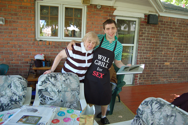 07-05-13, 002, Grandma and Brian, Mother's Day