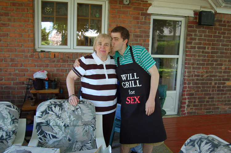 07-05-13, 003, Grandma and Brian, Mother's Day