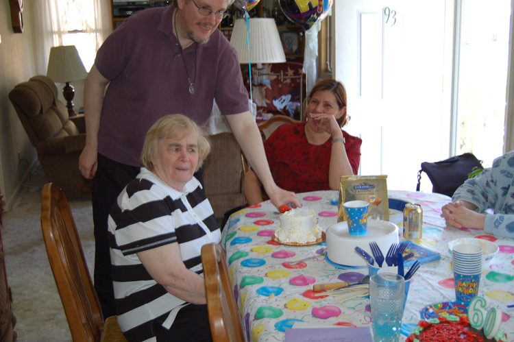 07-05-13, 010, Warran, Grandma, and Matt's Mother, Mother's Day