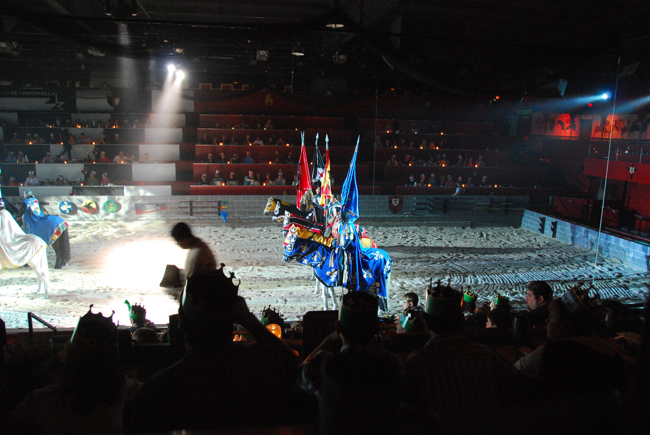 2009-04-05, 052, Michael's Birthday at Medieval Times, Florida