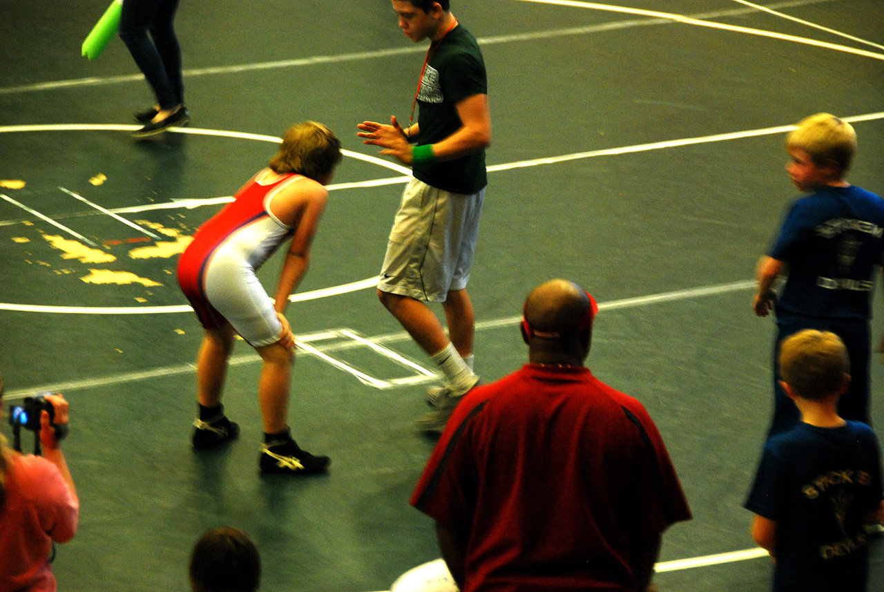 2013-12-08, 022, Connor's first Wrestling Match