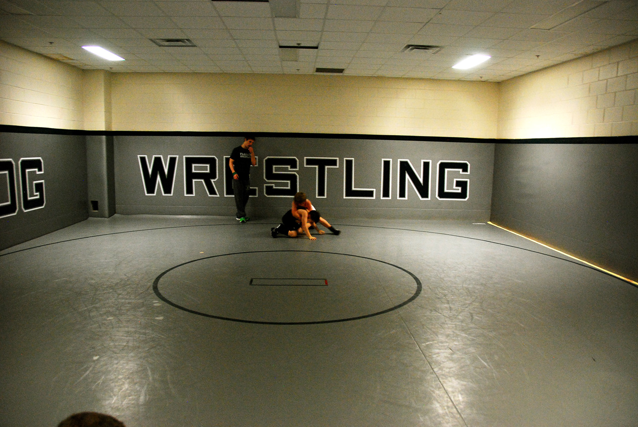 2013-12-08, 031, Connor's first Wrestling Match