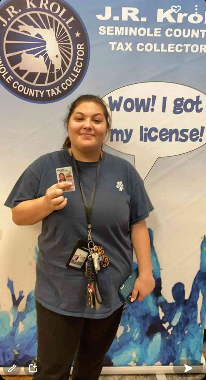 2022-02-08, 01, Kaitlyn Got her Driver's License